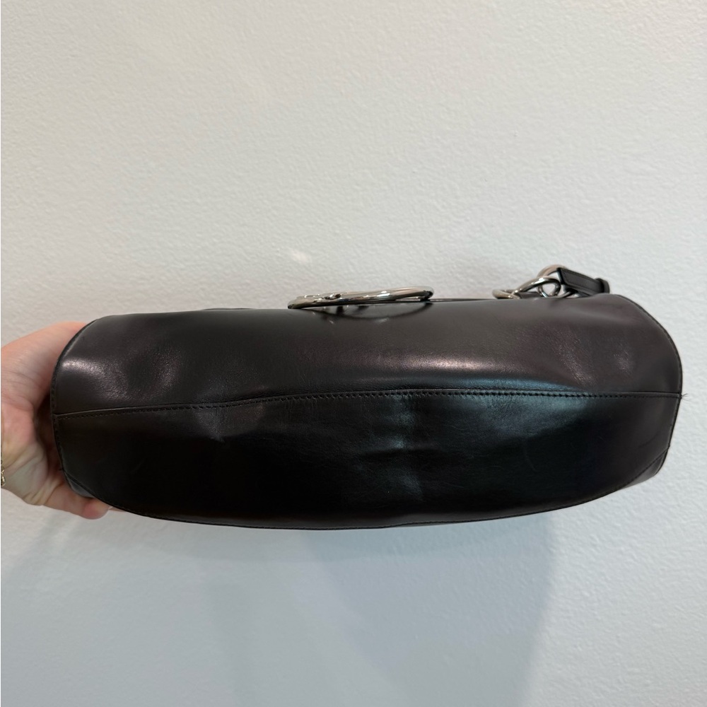 Vintage Dior Diva Black Leather Bag - Picture 8 of 11